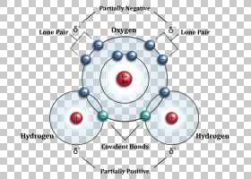 氢原子水分子分子轨道图,水png剪贴画角度,电子,化学,结构,线,分图片