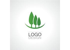 绿色森林形象创意LOGO设计