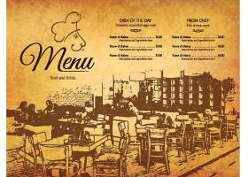 Menu_for_restaurant_modern_design_vector_540801