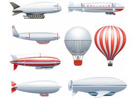 高档创意飞机海报飞机模型设计素材线上网页设计