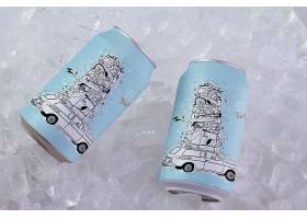 易拉罐飲品罐頭產品包裝智能樣機