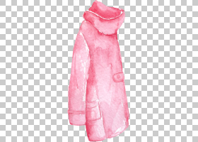 粉色的外套