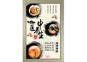 中国风传统中医养生海报