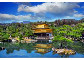 金亭 Kinkakuji寺庙在京都日本_10824478