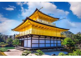 金亭 Kinkakuji寺庙在京都日本_10824483