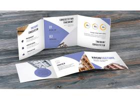 Trifold Business Thochure Mockup