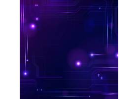 紫色无色调矢量中的未来网络技术背景