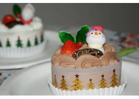 圣诞蛋糕,圣诞老人,活动,12月,冬季,巧克力,食品,草莓,草莓,圣诞