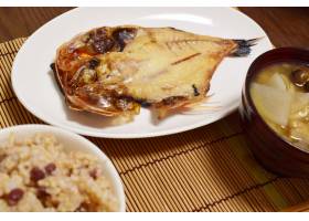金目鲷,干果类食品,红鳄龟,开放,鱼干,日本,早餐,1945407