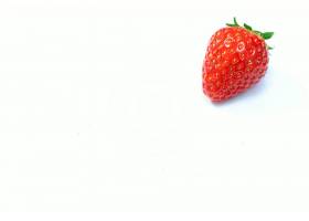 草莓,白背景,水果,水果,红,牛奶,春天,白,原材料,1479578