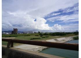 积雨云,夏天,在桥上,河床,河岸,空,积雨云,夏云,1866482