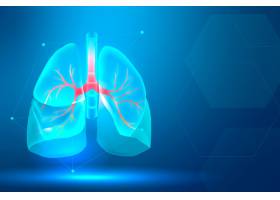呼吸系统智能医疗的Lung banner